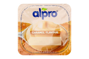 Десерт соевый с карамельным вкусом с добавленными кальцием и витаминами Alpro ст 125г