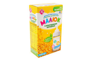 Харчування дитяче для дітей від 4міс на молочно-зерновій основі з кукурудзяним борошном Малюк к/у 350г