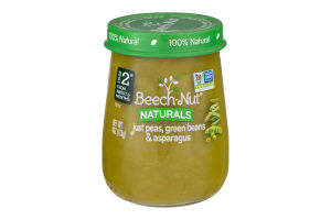 Beech-Nut Naturals Just Peas, Green Beans & Asparagus Stage 2