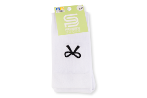 Гольфи дит Premier socks вишит бантик білий р20-22