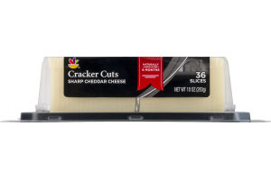Ahold Cracker Cuts Cheese Sharp Cheddar - 36 CT