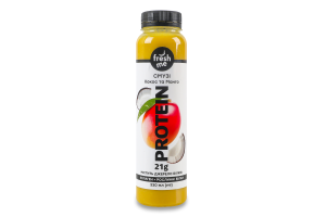 Напиток кокосовый пастеризованный с пюре манго Кокос-манго Смузи Protein Fresh me п/бут 330мл