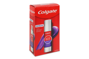 Сыворотка для зубов Фиолетовый отбеливающий эффект Optic white Colgate 40мл