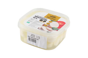 Сир 45% м'який розсільний Моцарелла Верче п/у 0.25кг