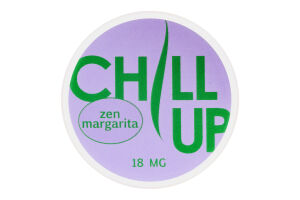 Подушечки никотиносодержащие бестабачные для орального использования с подсластителями Chill Up Zen margarita 20шт
