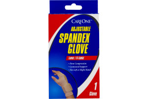 CareOne Adjustable Spandex Glove Large / X- Large