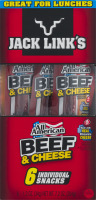 Jack Link's Beef & Cheese Snacks - 6 CT