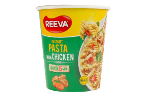 Макароны быстрого приготовления со вкусом курицы Reeva ст 70г