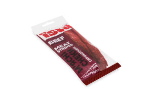 Снеки м'ясні з яловичиною Beef Meat stripes Їsta с/к м/у 60г