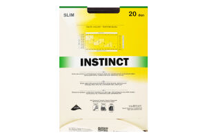Колготки жіночі Instinct Slim 20den 5 bogi