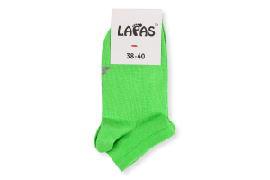Шкарпетки жіночі короткі Lapas Mini №1P-220-SAL 38-40 салатовий