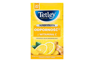 Чай фруктово-травяной Tetley Super Fruits Immunity