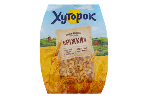 Вироби макаронні трубчасті група B клас екстра Ріжки Хуторок м/у 800г