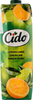 Напій соковмісний з смаком лимону та лайму Cido т/п 1л