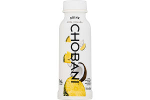 Chobani Low-Fat Greek Yogurt Drink Pineapple Coconut