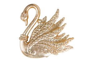 Прикраса новорічна Mislt Лебідь 3Д