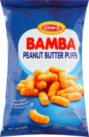 Снеки Bamba кукурудзяні з арахісовою пастою