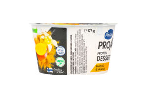 Десерт сирковий Valio ваніль манго протеїн безлакт