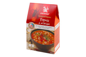 Суп удобного приготовления с мясом Харчо Сто пудів к/у 165г