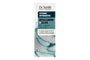 Крем під очі Hydro Intensive Гіалурон+алое 15мл Dr.Sante