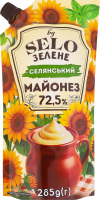 Майонез 72.5% Селянський Selo Зелене д/п 285г