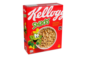 Пластівці Kellogg's Smacks мультизлакові повітряні