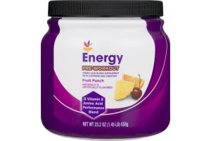 Ahold Energy Pre-Workout Fruit Punch