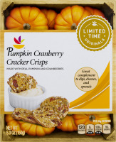 Ahold Pumpkin Cranberry Cracker Crisps