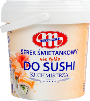 Сир 23% вершковий До суші та не тільки Mlekovita відро 1кг