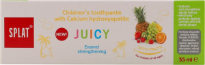 Паста зубна Juicy Tutti-frutti зміцнююча 35мл Splat