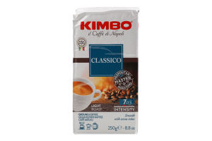 Кава смажена мелена Aroma Classico Kimbo в/у 250г