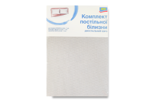 Комплект постільної білизни двоспальний євро Aro 1шт