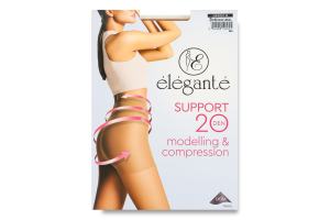 Колготки жіночі Elegante Support Modelling&Compression 20den 3 natural