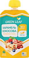 Карамель кокосовая со сладкой стевией Green Leaf д/п 90г
