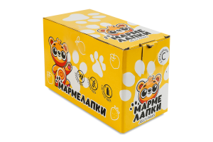 Мармелад желейний з вітаміном С Мармелапки Jelly Paws к/у 18х40г в асорт