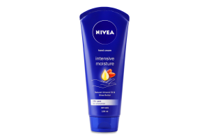 Крем для рук для сухої шкіри Natural almond oil&Shea butter Інтенсивне зволоження Nivea 100мл