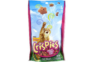 Purina Friskies Crispies Salmon Flavor Puff Cat Treats