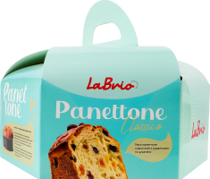 Панетоне класичний з родзинками та цукатами LaBrio к/у 0.65кг