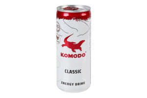 Напиток энергетический Komodo газированный ж/б