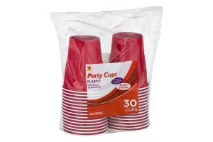 Ahold Party Cups Plastic - 30 CT