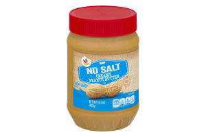 Ahold No Salt Added Peanut Butter Creamy