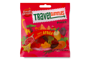 Конфеты Wawel Travel Gummies Africa с фрукт вкусом