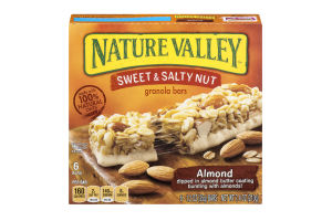 Nature Valley Sweet & Salty Nut Granola Bars Almond - 6 CT