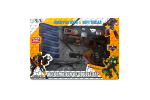 Игрушка бластер трансформер 6 патронов HW-501A