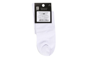 Носки мужские бамбуковая пряжа средний паголенок Premier socks 29 белый