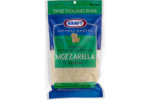 Kraft Natural Cheese Shredded Low-Moisture Part-Skim Mozzarella Cheese