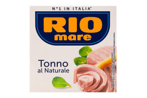 Тунець у власному соку Rio mare к/у 160г