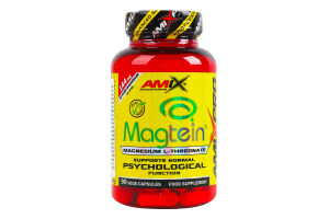 Добавка дієтична капсули Магнію L-треонат Magtein Amix 90шт