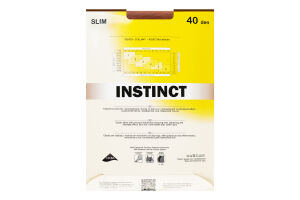 Колготки женские Instinct Slim 40den 4 natural