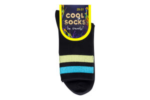 Носки мужские Cool Socks Полоска черный р.29-31